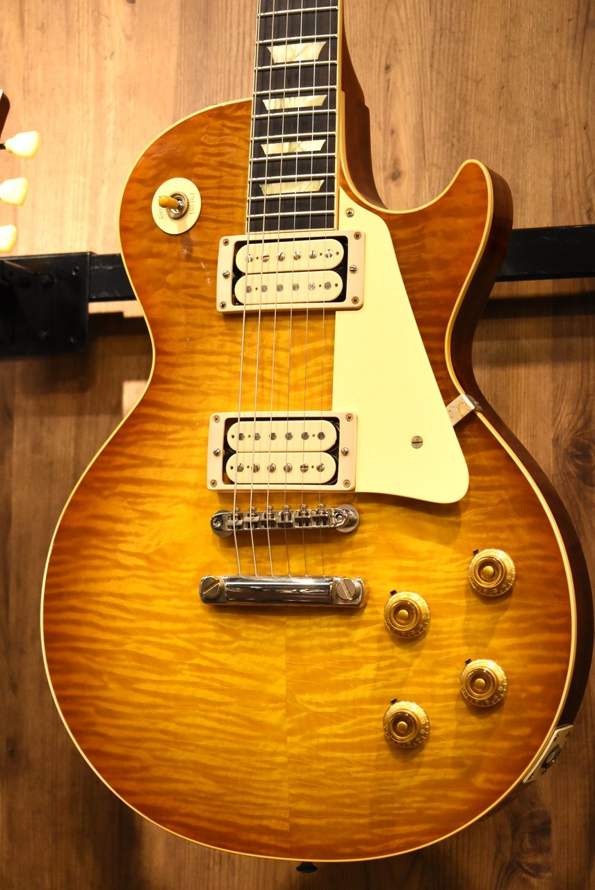 gibson 1959 ヒスコレ　キラートップ　極美品 Gibson Custom Shop M.Lab 1959 Les Paul Standard R-TOP L.Aged Dark