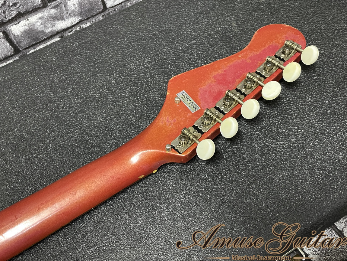 Guyatone LG-80T # RED 1966年製【REAL JAPAN VITAGE】~Stripe Pickguard~  2.85kg（ビンテージ）【楽器検索デジマート】