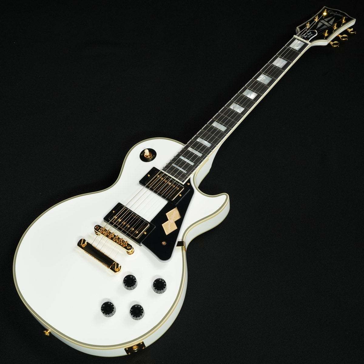 Epiphone Inspired by Gibson Custom Les Paul Custom Alpine White