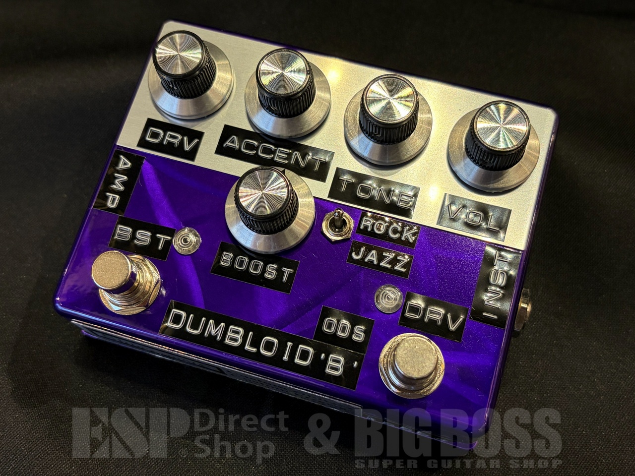 Shin's Music DUMBLOID 'B' Boost Over Drive Special Purple Scratch