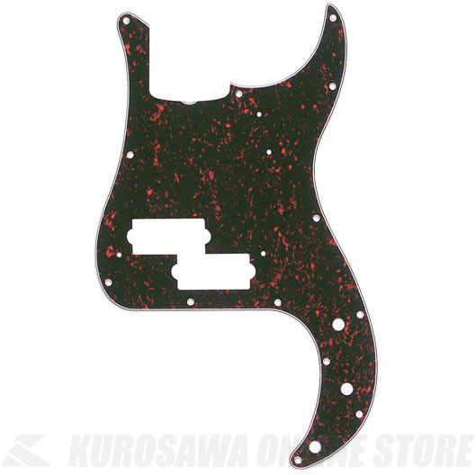 Fender [No.0992021000] 13-Hole '60s Vintage-Style Precision Bass Pickguards (Tortoise Shell)