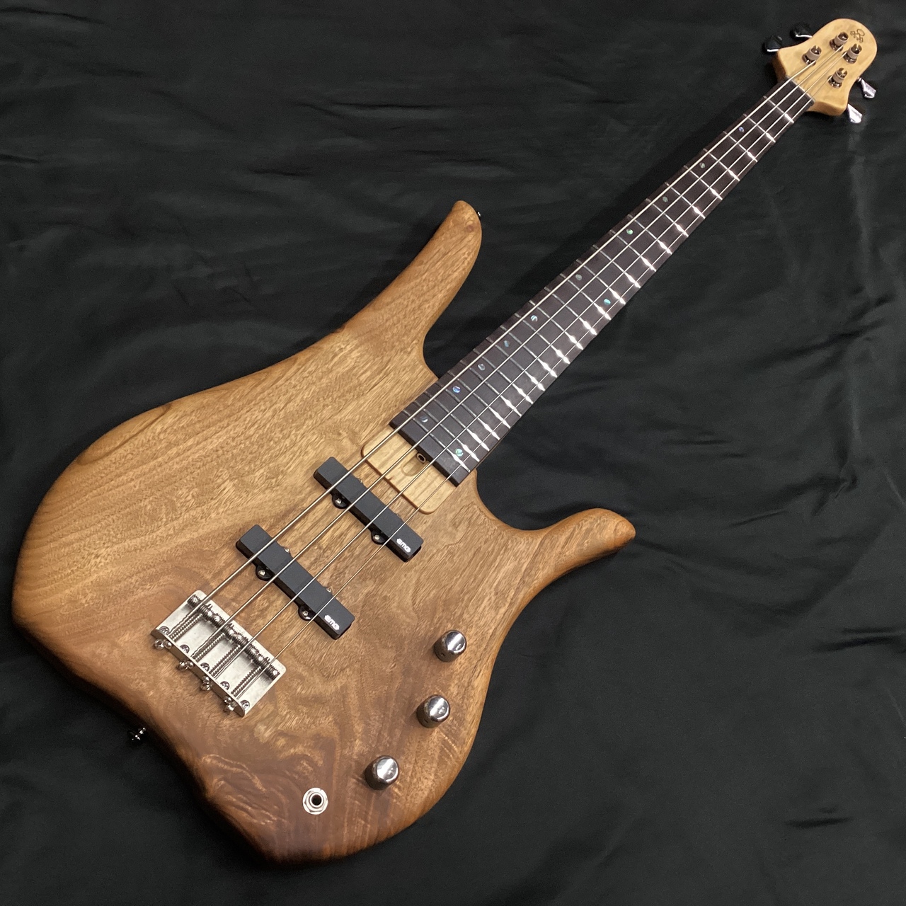 BUSKER'S エレキベース 4弦 ダークブラウン BUSKER'S エレキ