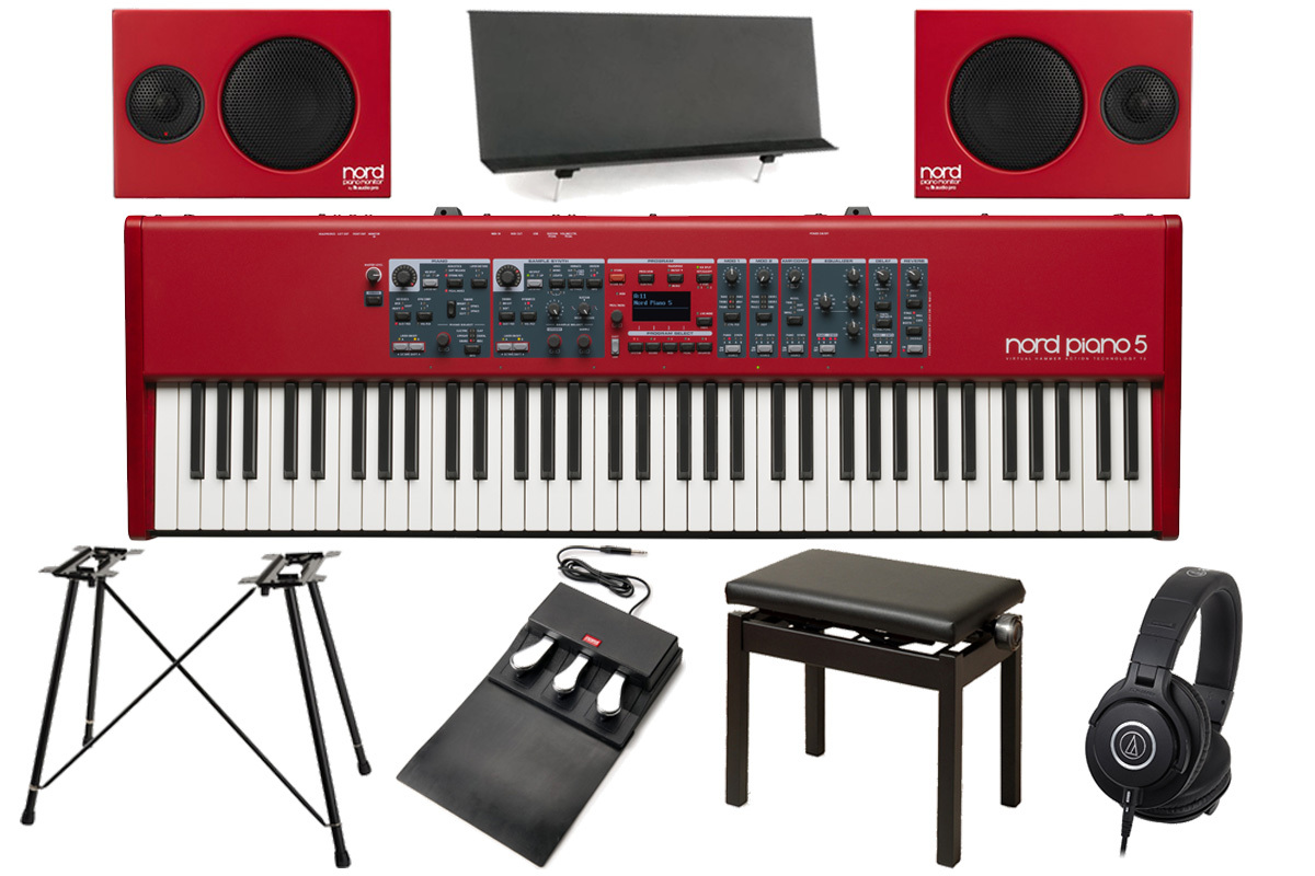 CLAVIA Nord Piano 5 73【コンプリートセット！】ノードピアノ73鍵盤 