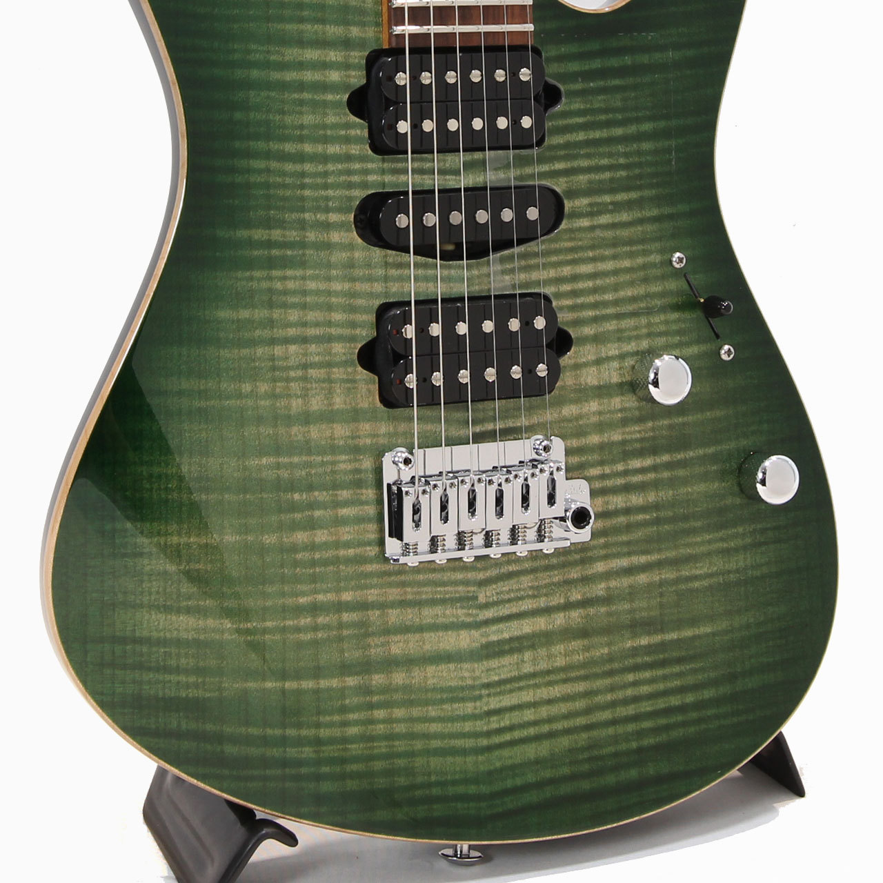 Suhr JE-Line Modern Plus MH Faded Trans Green Burst（新品/送料無料