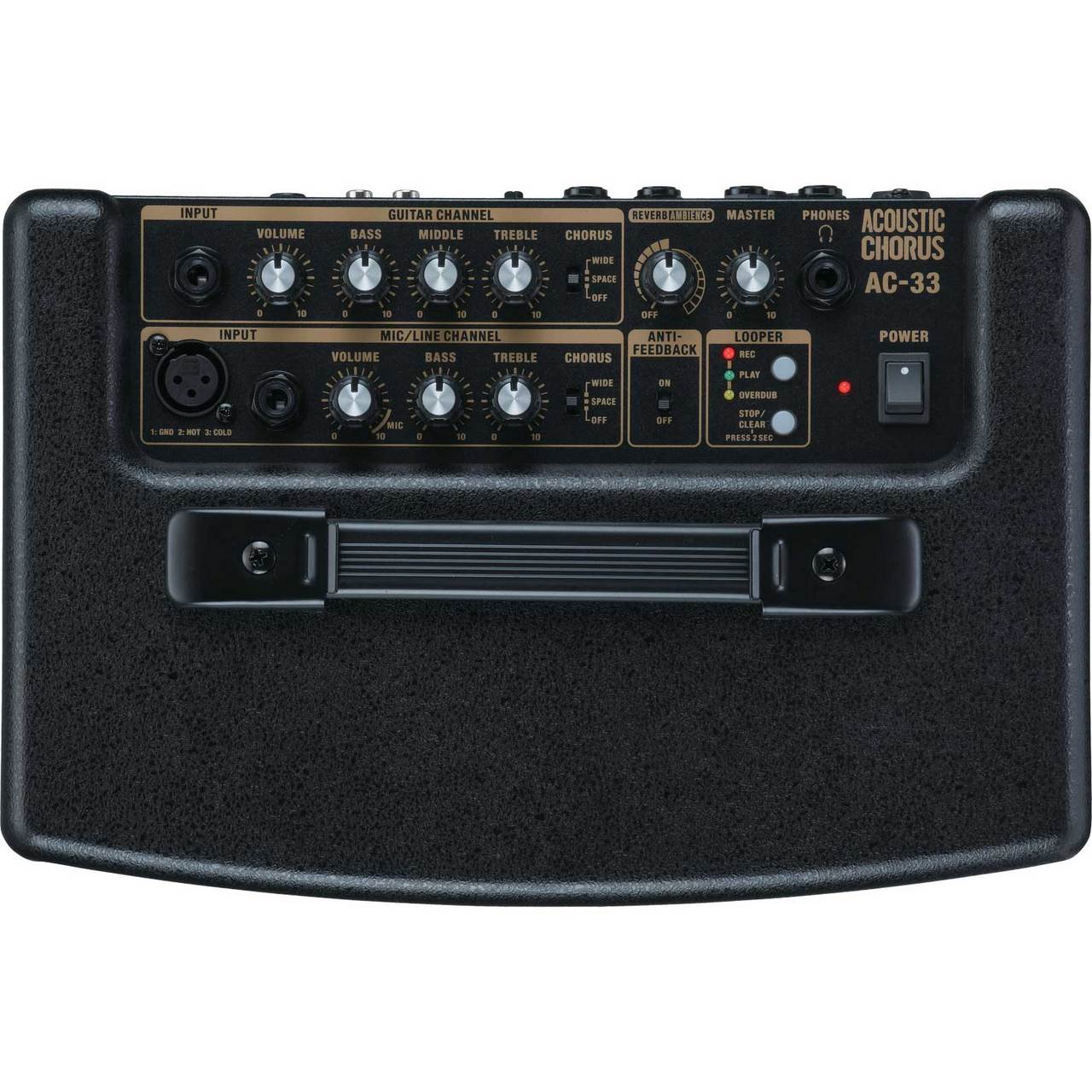 Roland AC-33 ステレオアンプ エレアコ用 30W 電池駆動 2