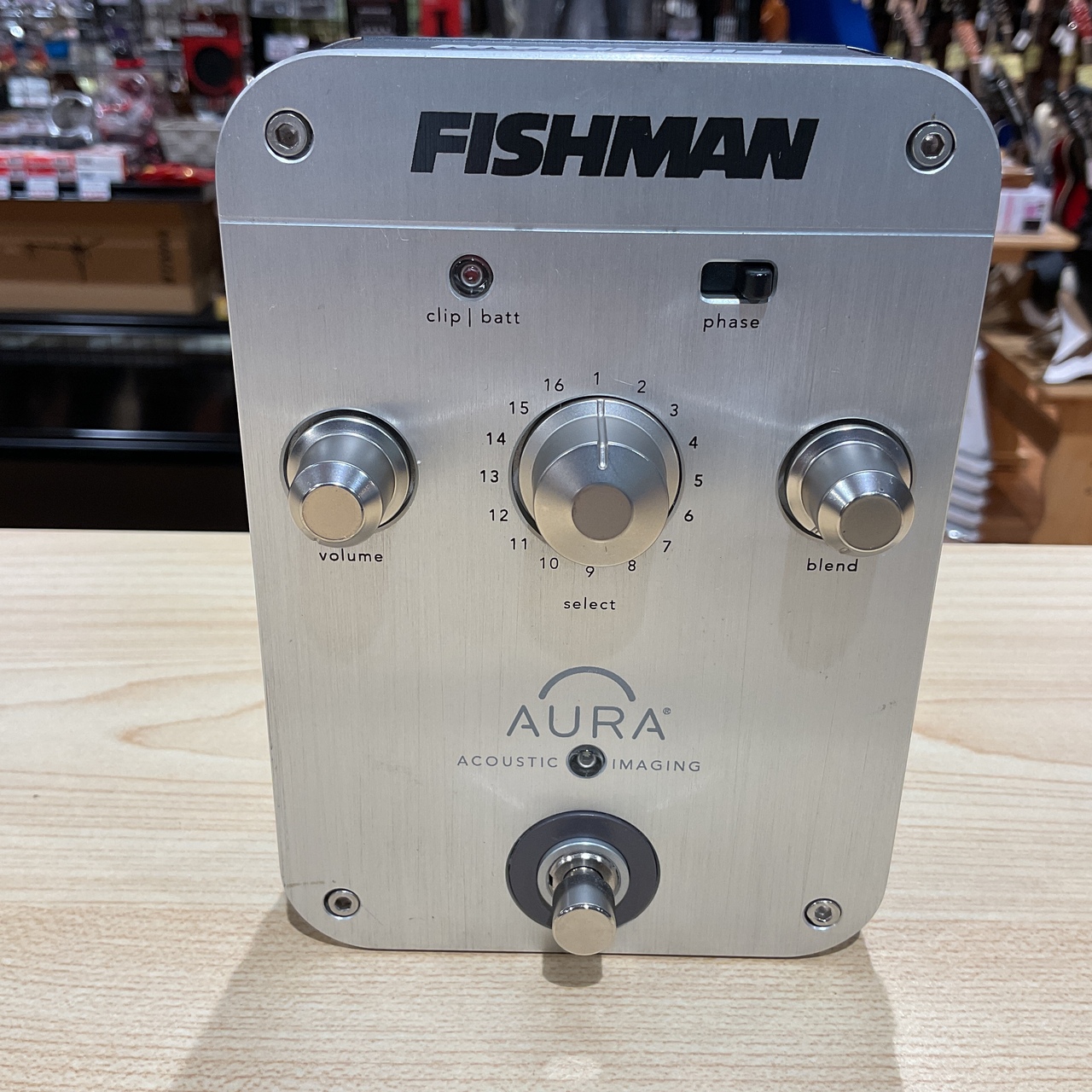 FISHMAN AURA DREADNOUGHT(ドレッドノート) Fishman Aura Imaging Pedal Dreadnought - Dreadnought