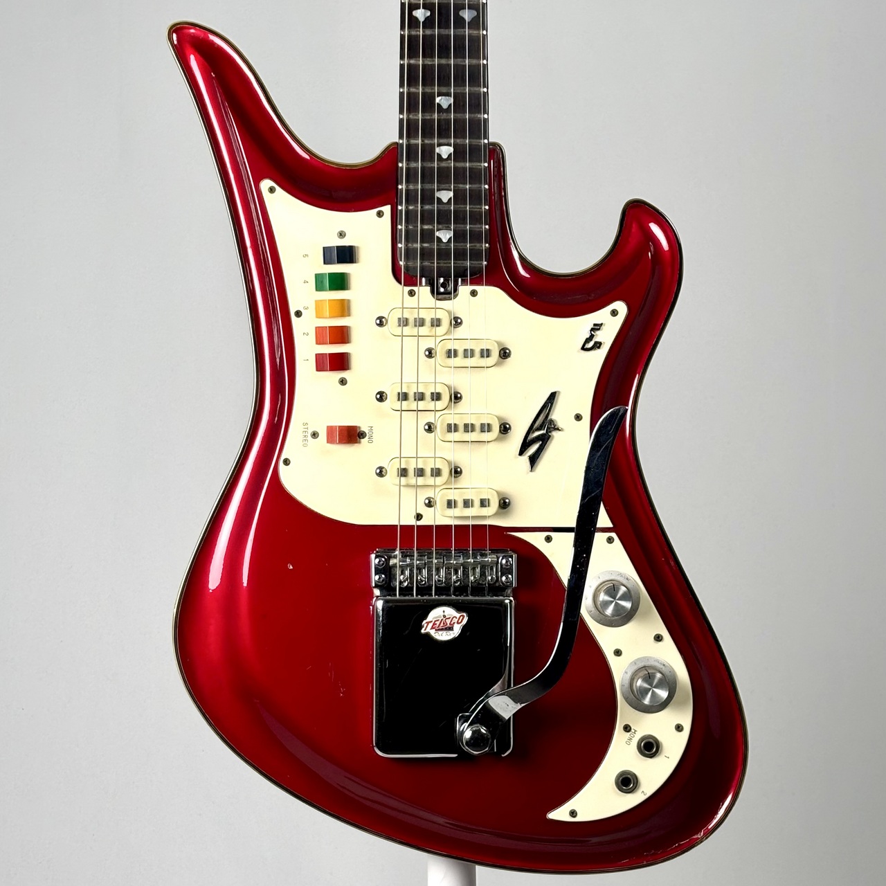 Teisco Del Rey Spectrum 5 -Metallic Red-【1960年代製】【3.74kg