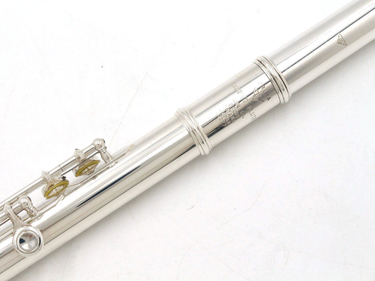 Sankyo フルート ETUDE CC 頭部管銀製 全タンポ交換済み 【横浜店