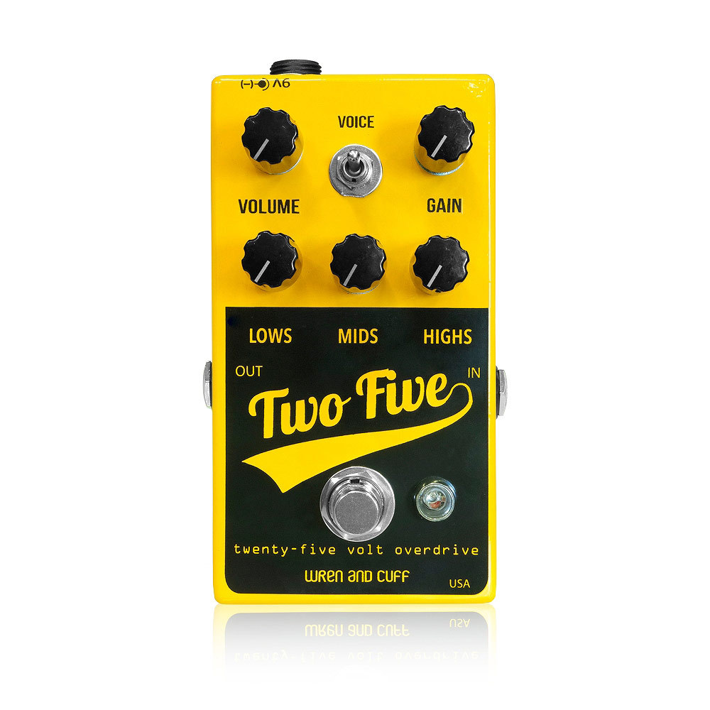 韓国ブランド通販サイト Cuff and Wren Creations オーバー Drive-Boost Five Two ギター