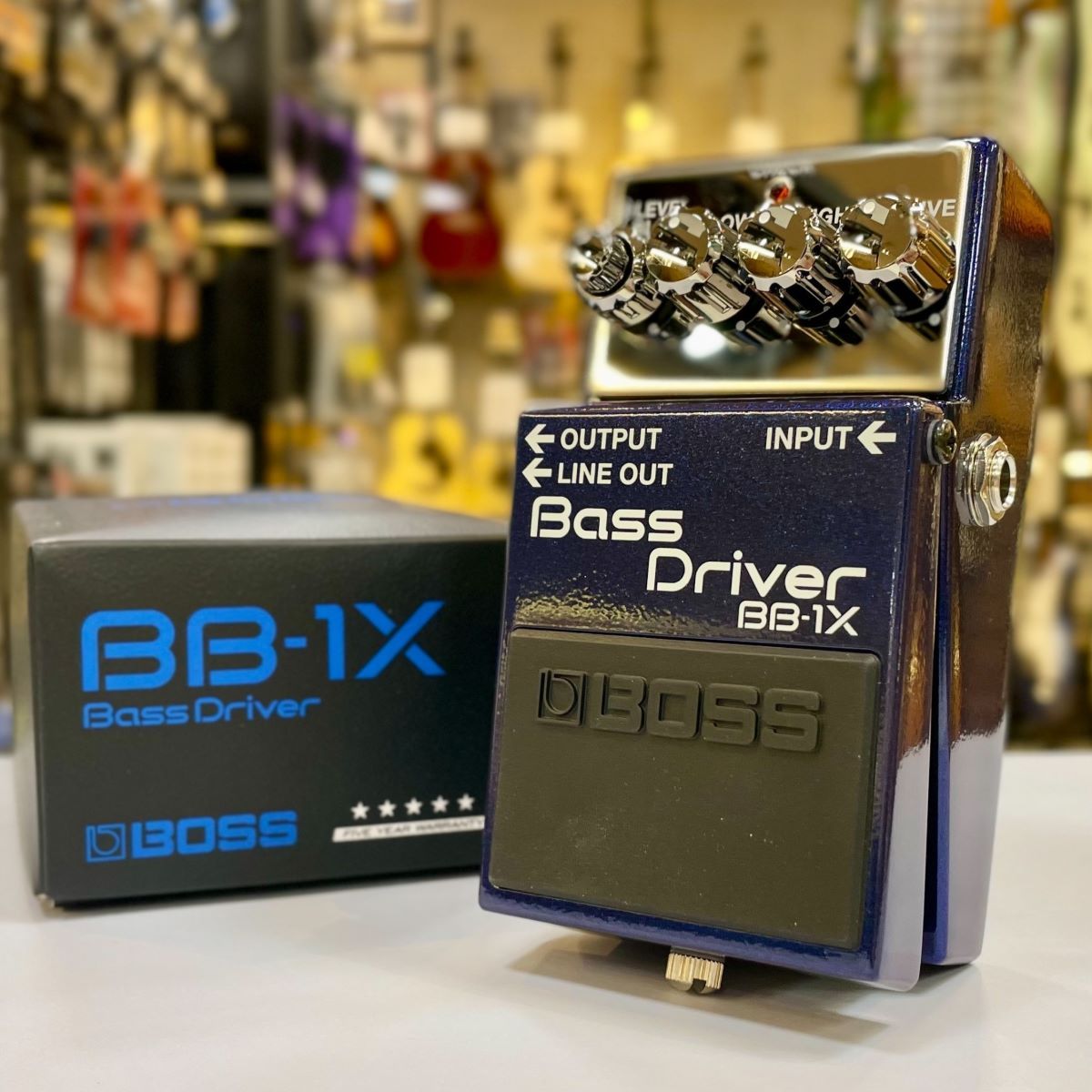 【日本】BB-1X Bass Driver ACアダプター付き ギター