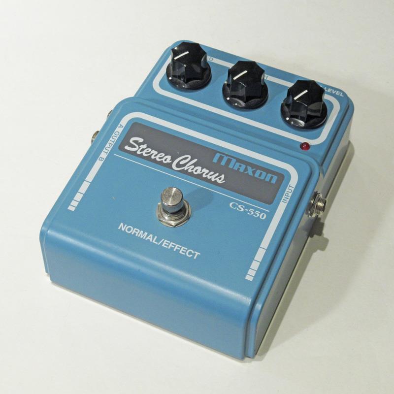 ギター maxon CS-550 USED Maxon CS-550 Stereo Chorus | Reverb
