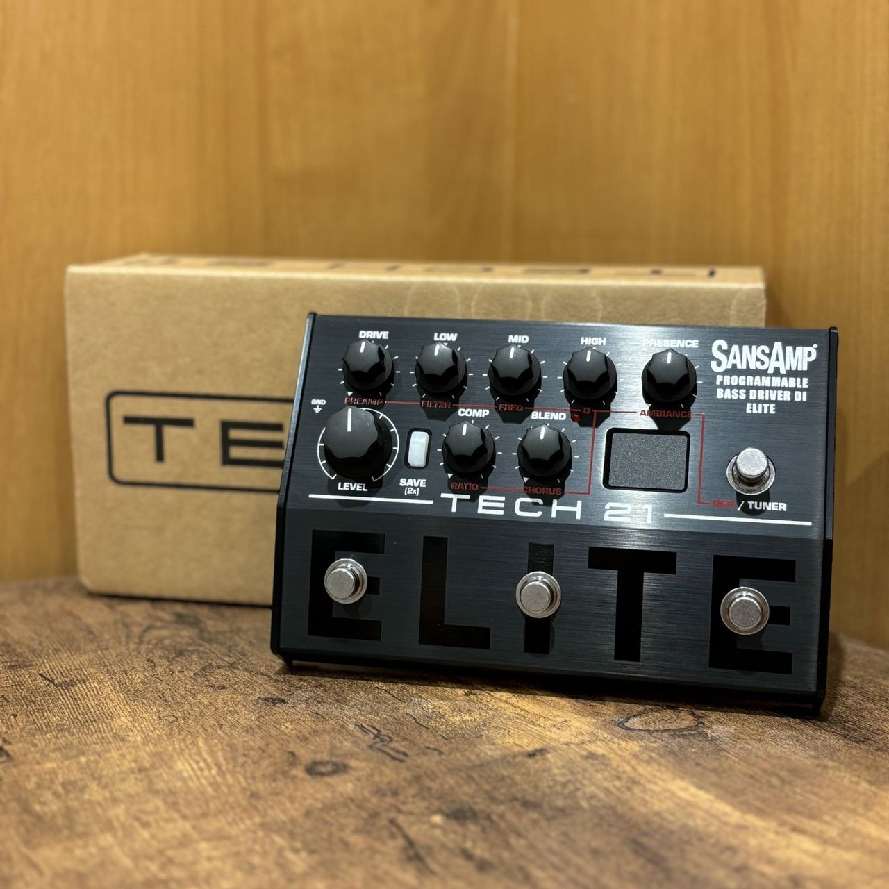 TECH21 SansAmp Programmable Bass Driver ELITE ベース用マルチ