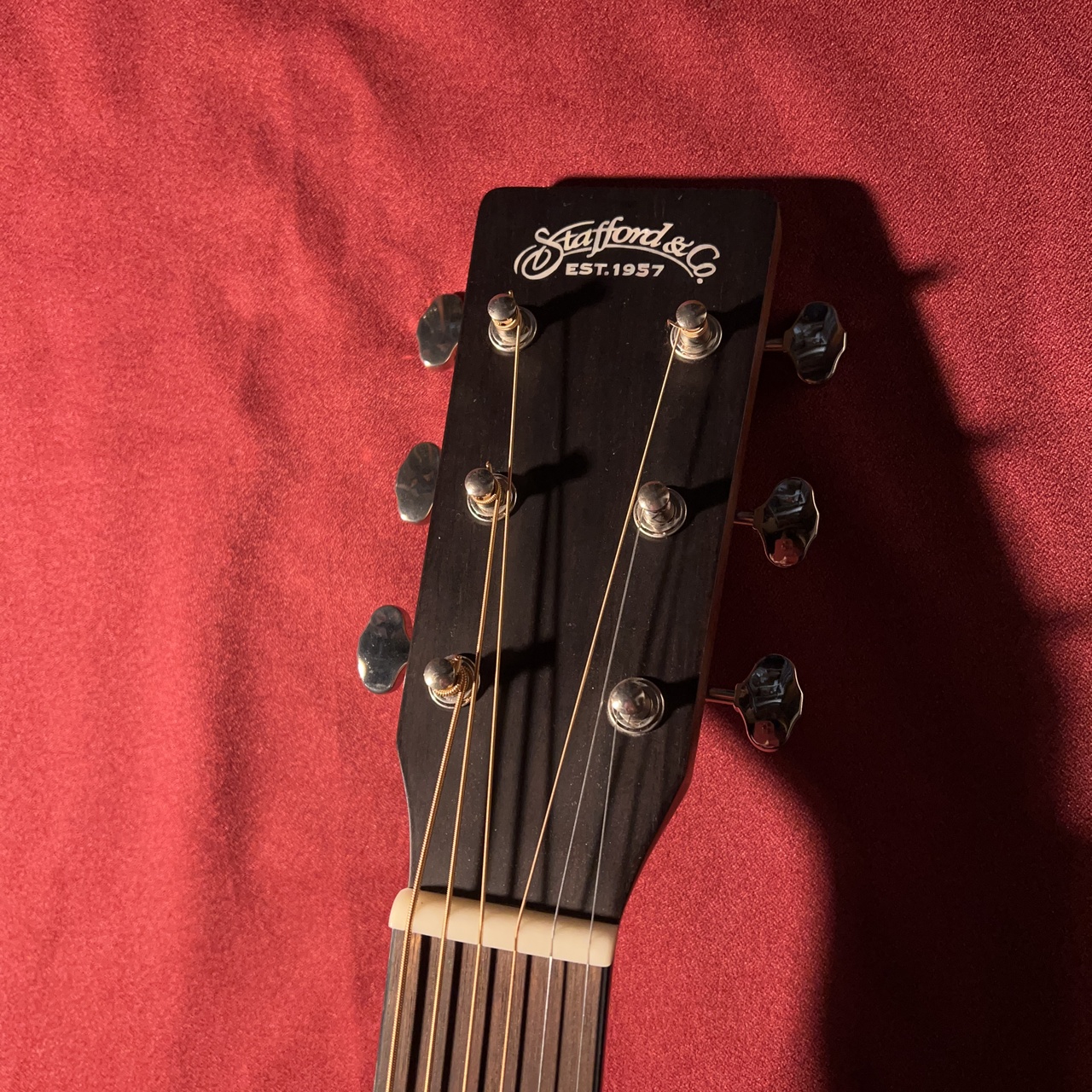 HOT豊富なStafford SF-0015S トップ単板•Martin0015タイプ ギター