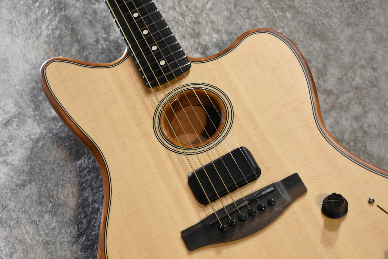 Fender AMERICAN ACOUSTASONIC JAZZMASTER Natural #US226396A【2.60kg