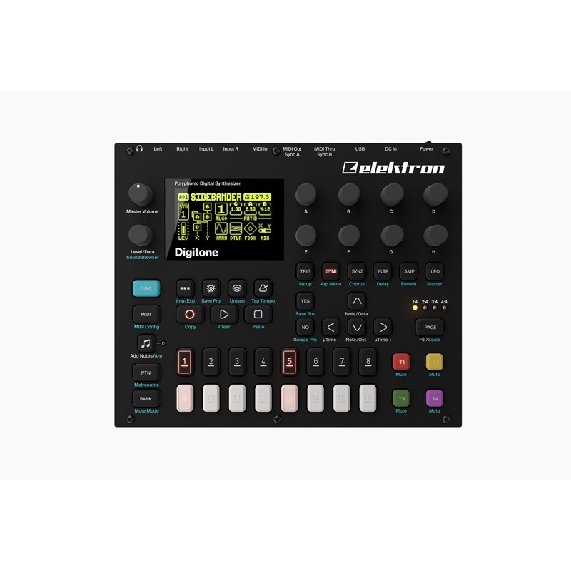 elektron Digitone DTN-1【G】【数量限定！elektron対象機種UDG製・超軽量のEVAハードケースつき！】