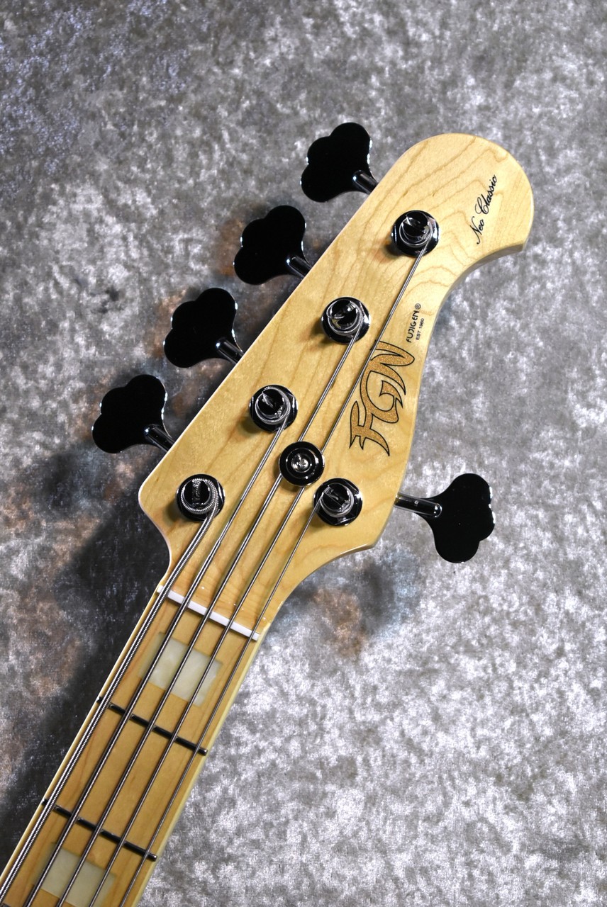 FUJIGEN(FGN) KNJB100MBAHV-OPB #K250356 【5弦】【4.42kg】Open Pore