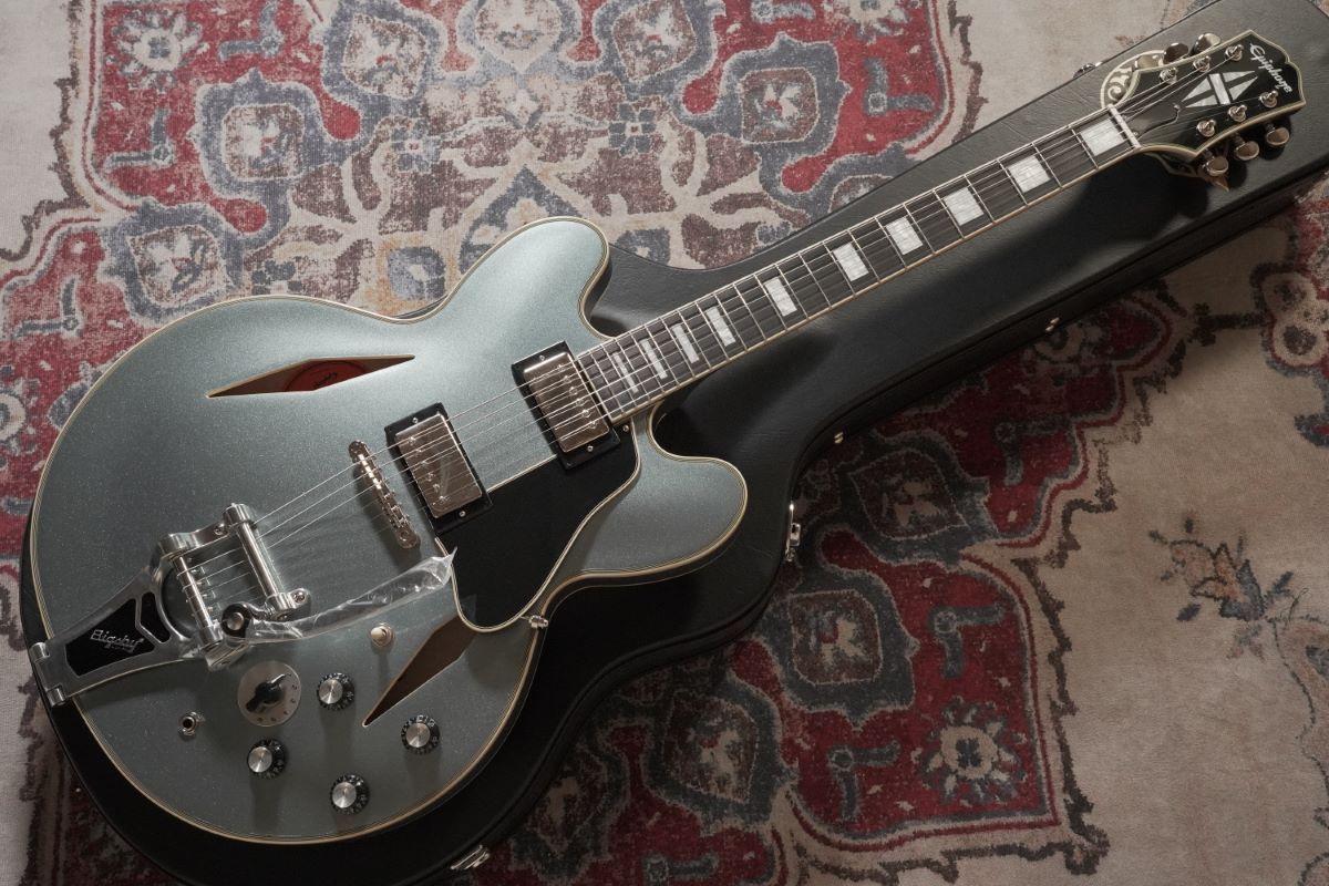 Epiphone 【エピフォン】Ubukata ES-355 Ver.2 Pelham Blue 生形真一