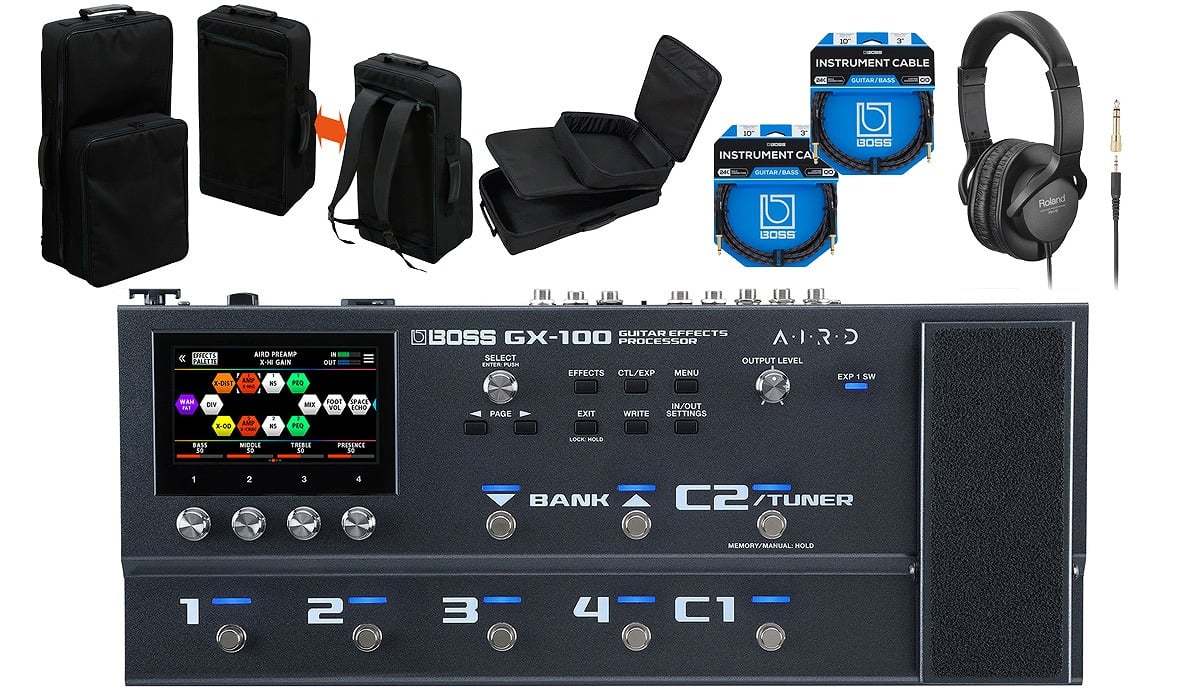 BOSS GX-100 Guitar Effects Processor [キャリーバック同時購入セット