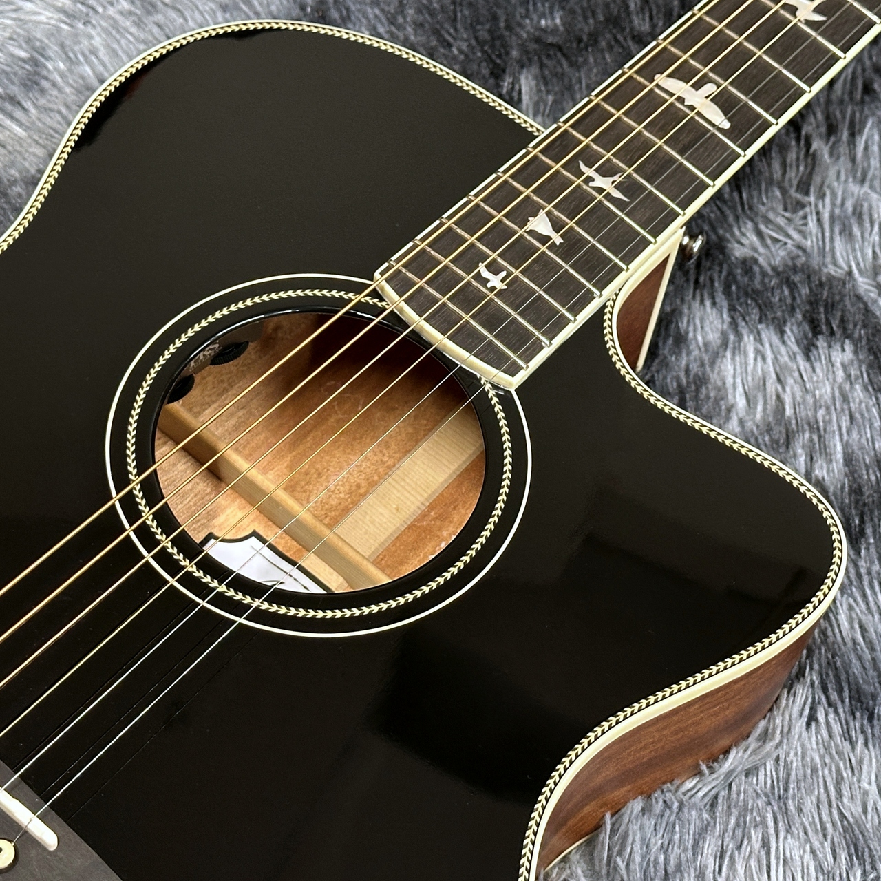 Paul Reed Smith(PRS) SE A20E Angelus Cutaway Blacktop Satin