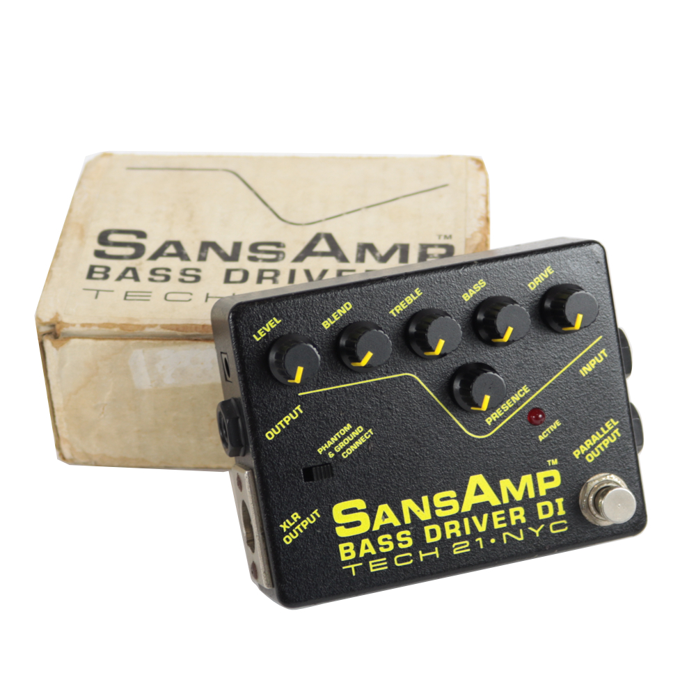 TECH21 【中古】サンズアンプ ベースドライバーDI TECH21 SansAmp BASS DRIVER DI 旧仕様 前期型 ベース用DI （中古/送料無料）【楽器検索デジマート】