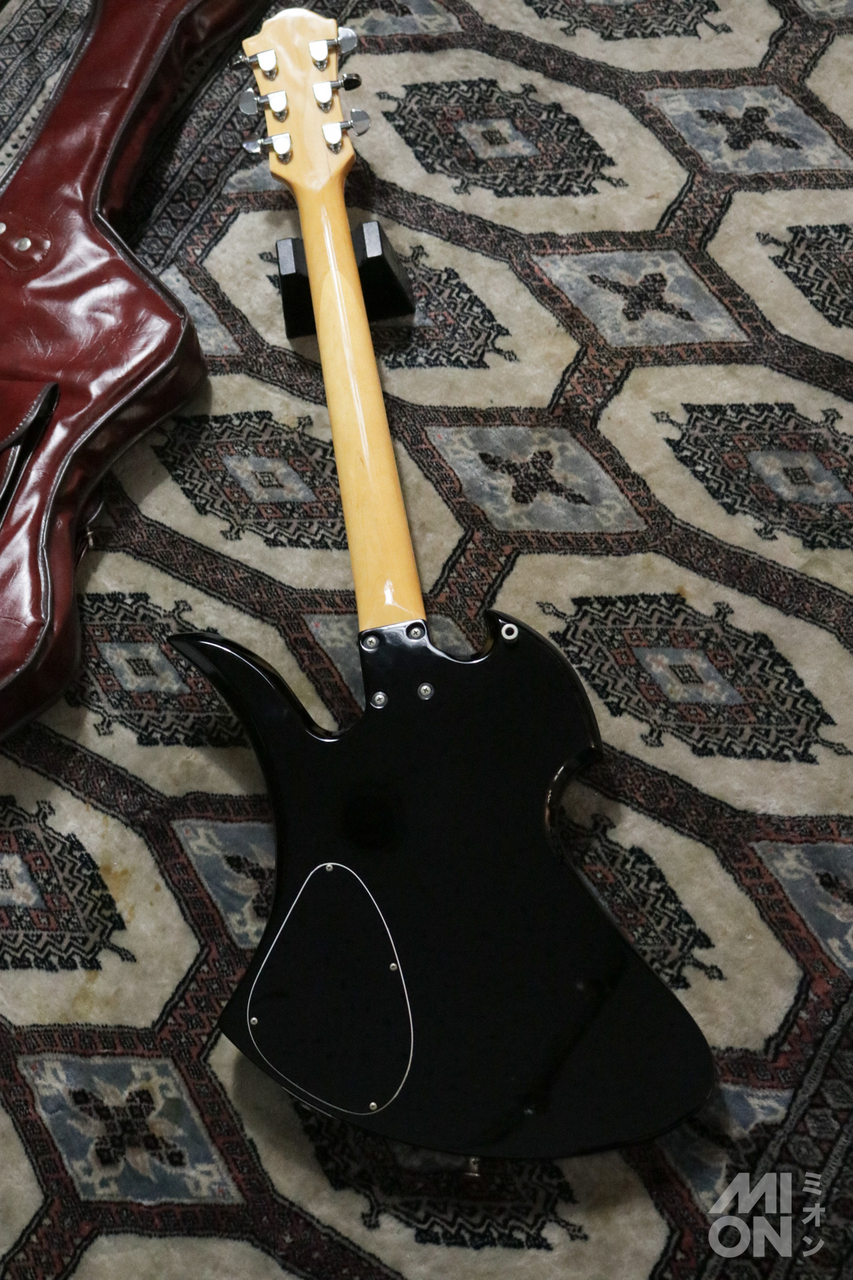 美品ジャンク！Fernandes MG-70X hideモデル ブースター2発！ 中古】Fernandes フェルナンデス / MG-70X hide model Black