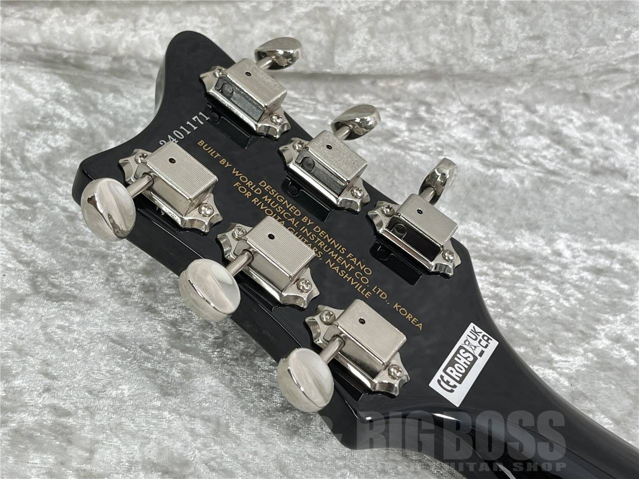 Rivolta Guitars B5 Bigsby (Toro Black)（新品/送料無料）【楽器検索