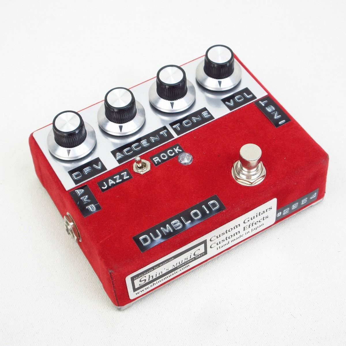 Shin's Music Dumbloid Special Red Suede オーバードライブ