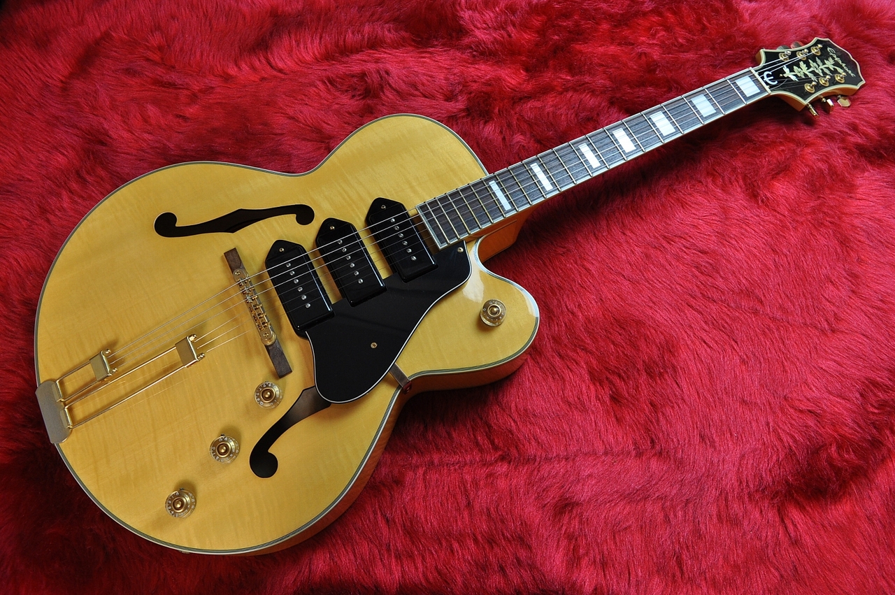 Epiphone Zephyr Blues Deluxe NATURAL（中古）【楽器検索デジマート】