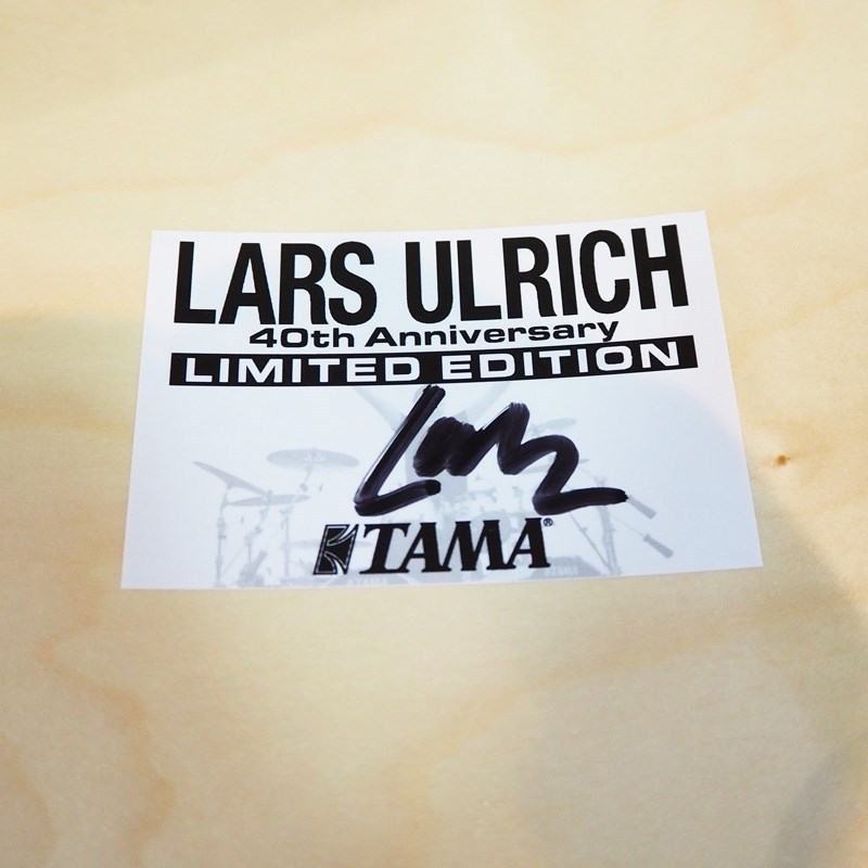 Tama 【LIMITED EDITION】Lars Ulrich 40th Anniversary Signature