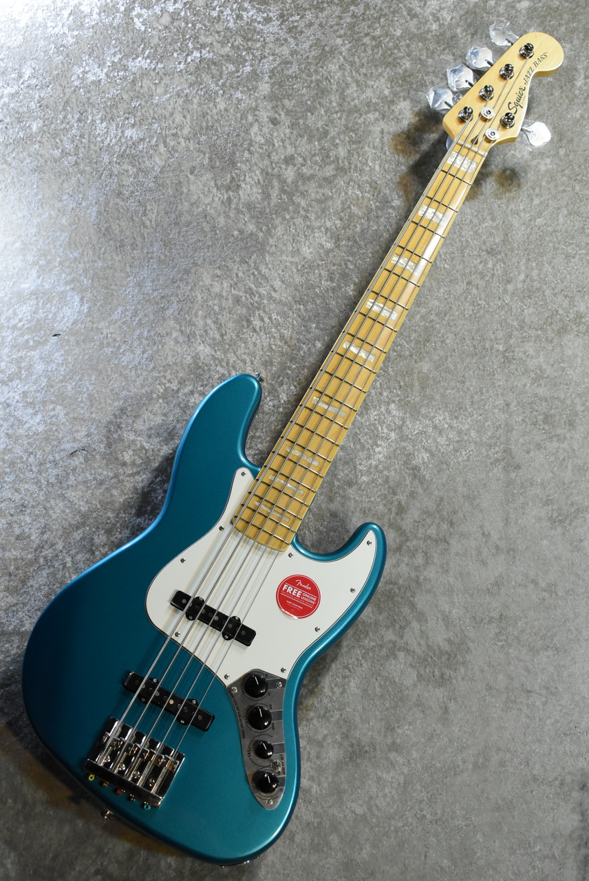 ベース ba Squier by Fender Classic Vibe Active '70s Jazz Bass V -Ocean