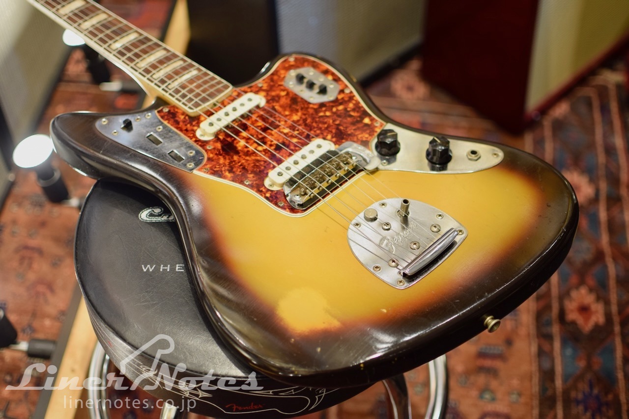 Fender 1966 Jaguar (3 Tone Sunburst)（ビンテージ