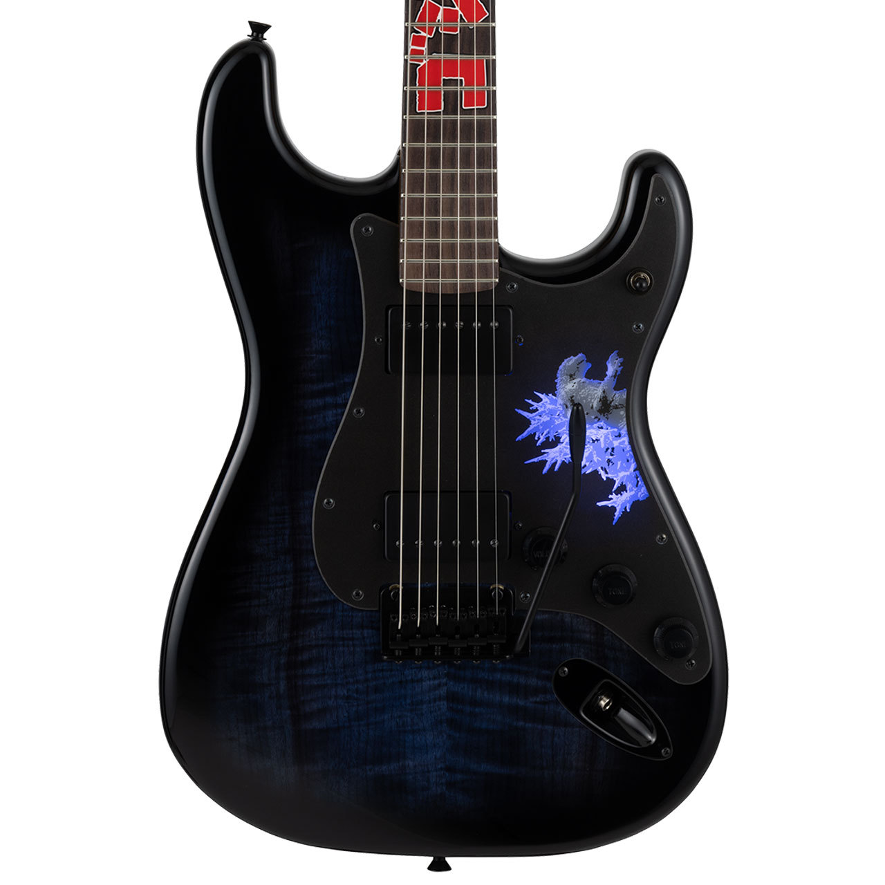 Fender Made in Japan Godzilla Stratocaste / Gouzilla Blue