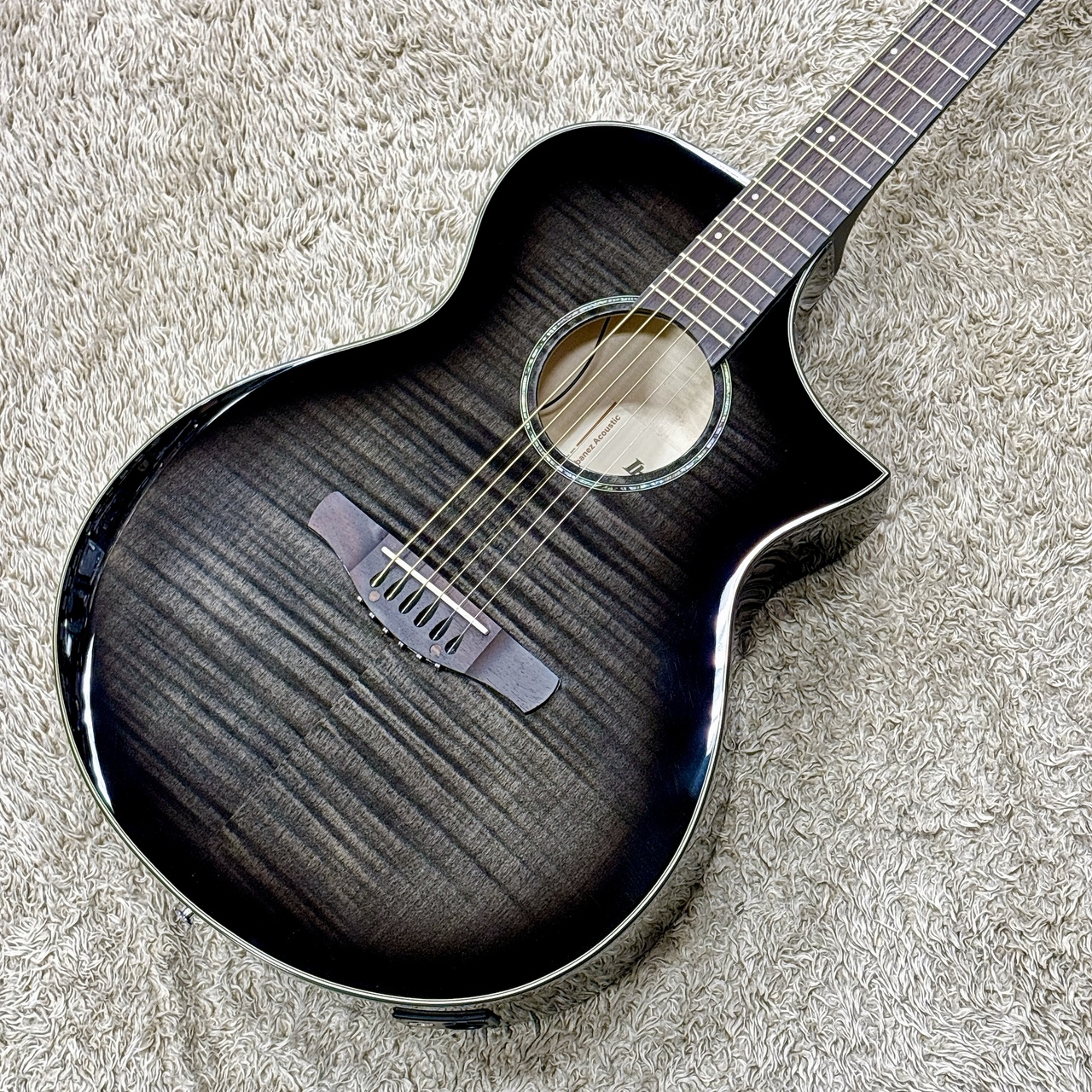 Ibanez AEWC400 / TKS (Transparent Black Sunburst High Gloss