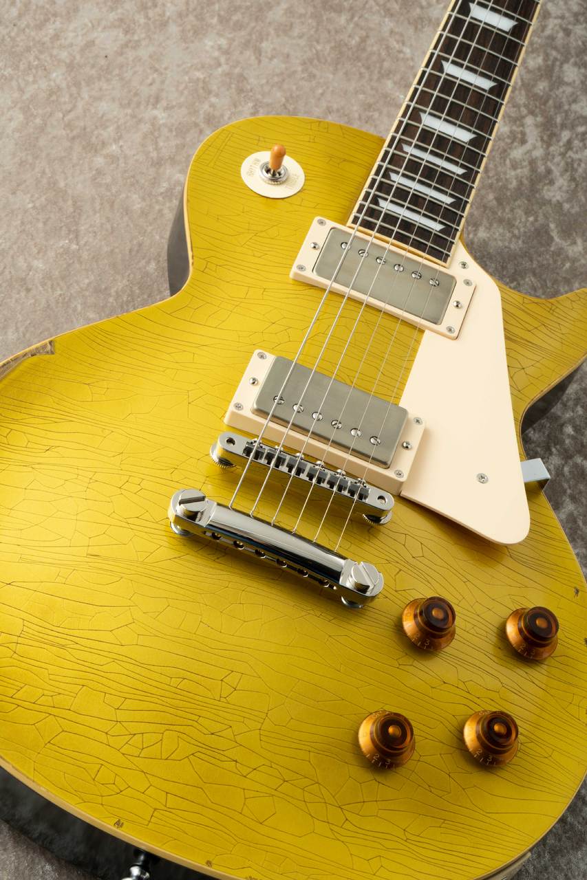 EDWARDS E-LP-VINTAGE w/Seymour Duncan PU Heavy Aged -Gold