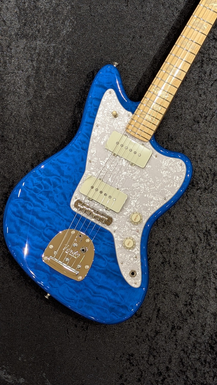 Fender FSR Made in Japan Hybrid II Jazzmaster,Quilt Top / Sapphire