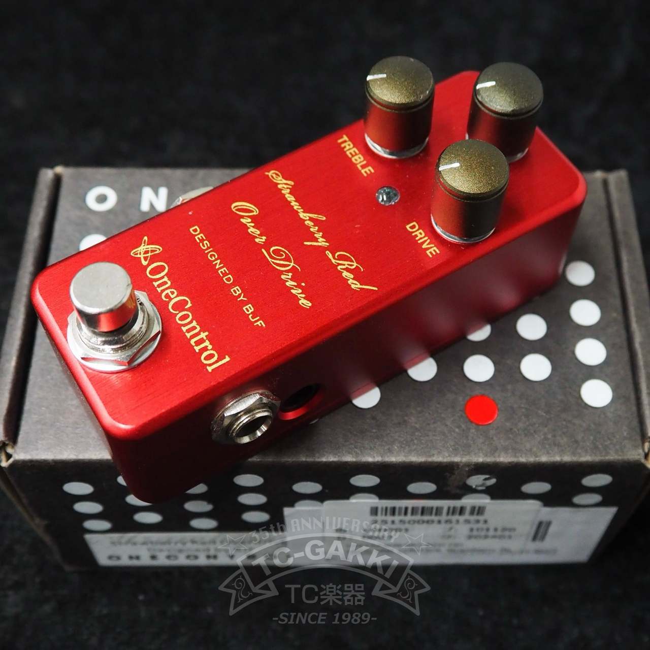 One Control オーバードライブ/ディストーション ペダルセット One Control（ワンコントロール）から人気のSRODをハイゲイン化した