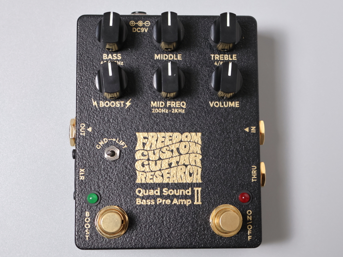 FREEDOM CUSTOM GUITAR RESEARCH Quad Sound Bass Pre Amp II Limited
