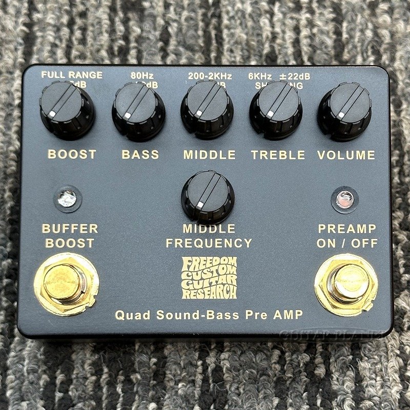 FREEDOM CUSTOM GUITAR RESEARCH Quad Sound Bass Pre Amp -Limited