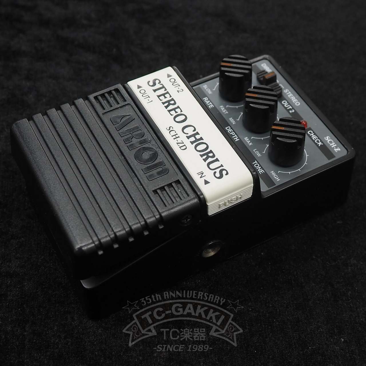 中古 コーラス エフェクター ARION SCH-ZD STEREO CHORUS ギター