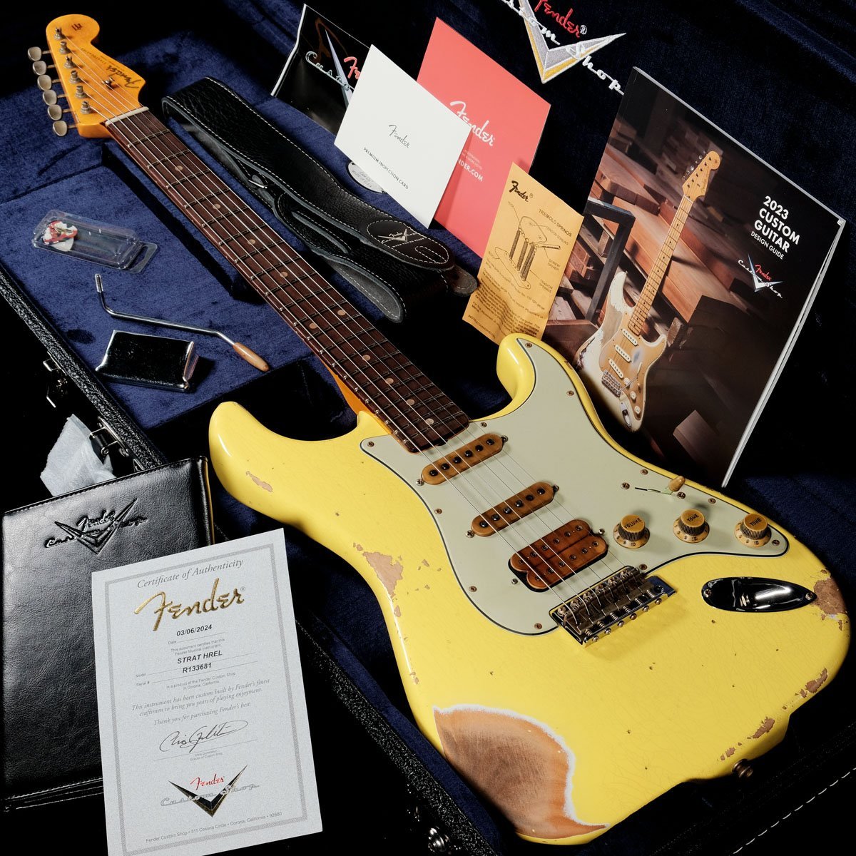 Fender Custom Shop Custom Built Custom 60's Stratocaster