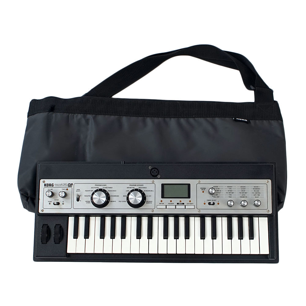 美品 動作確認済み microKORG XL シンセサイザー ボコーダー・鞄 付 KORG 【中古】 シンセサイザー KORG MICROKORG XL ボコーダー用