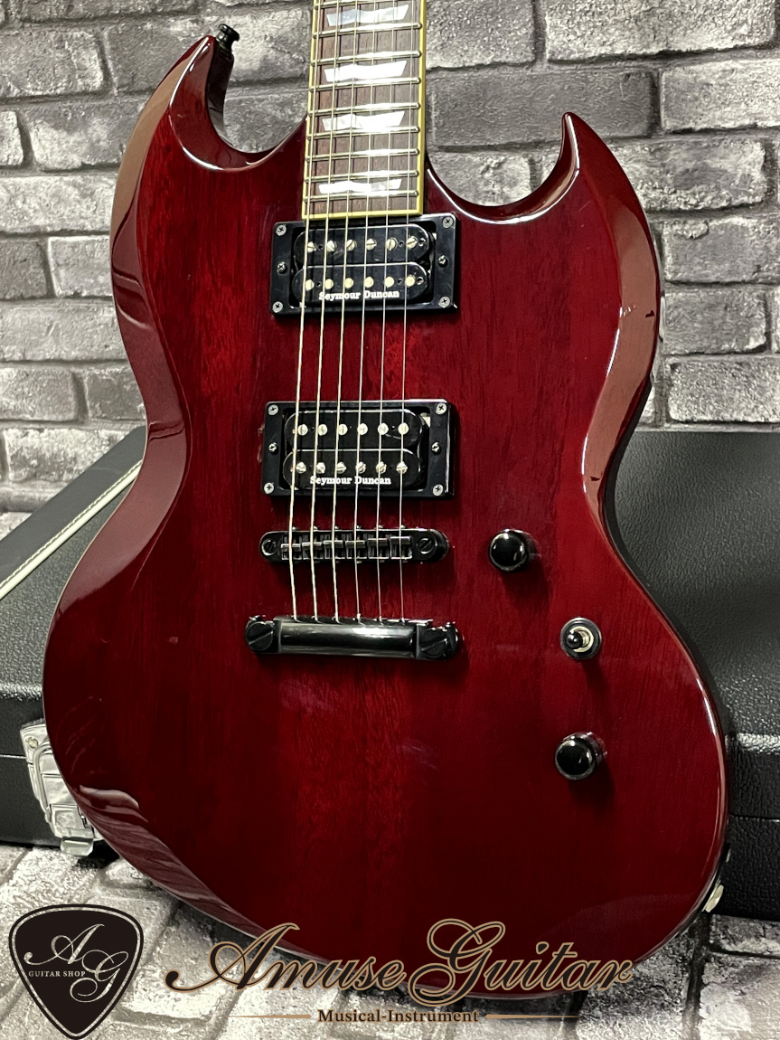 ESP VIPER Set-Neck # Cherry 2016年製【Honduras Mahogany Body&Neck