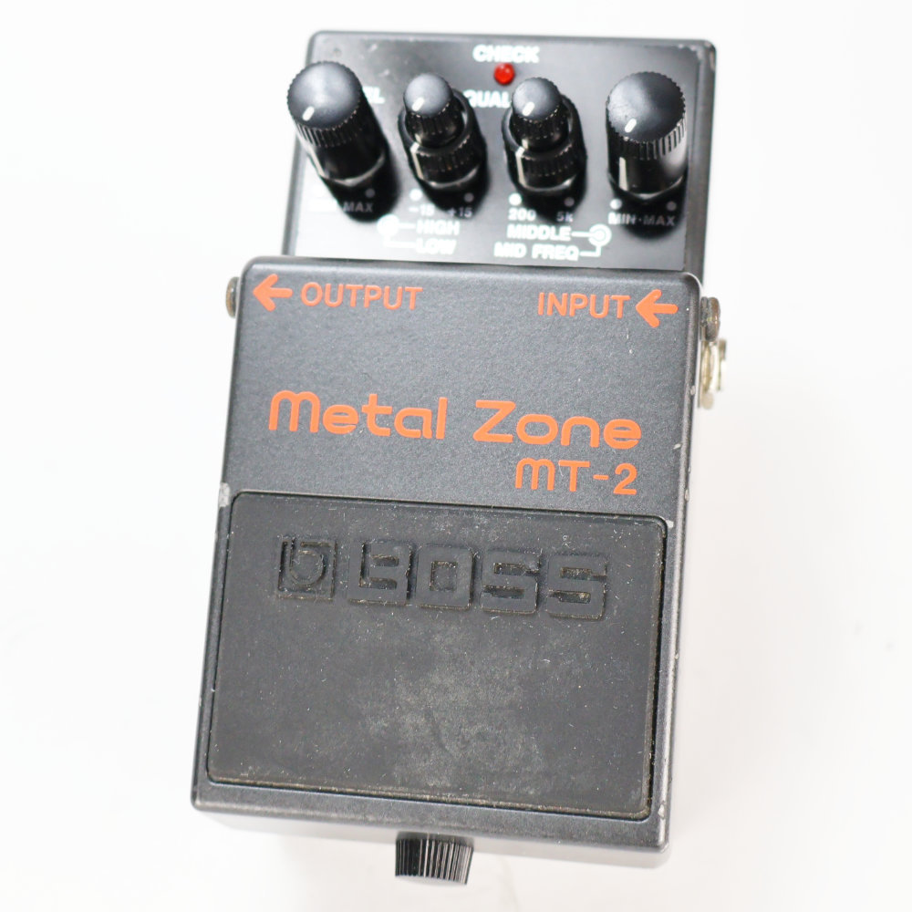 BOSS メタルゾーン　エフェクター BOSS 【中古】メタルゾーン エフェクター BOSS MT-2 Metal Zone ボス