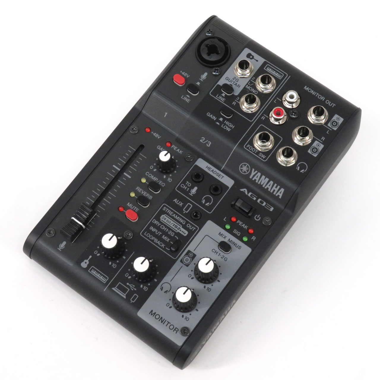 YAMAHA AG03 MK2 LIVE STREAMING MIXER（中古/送料無料）【楽器検索