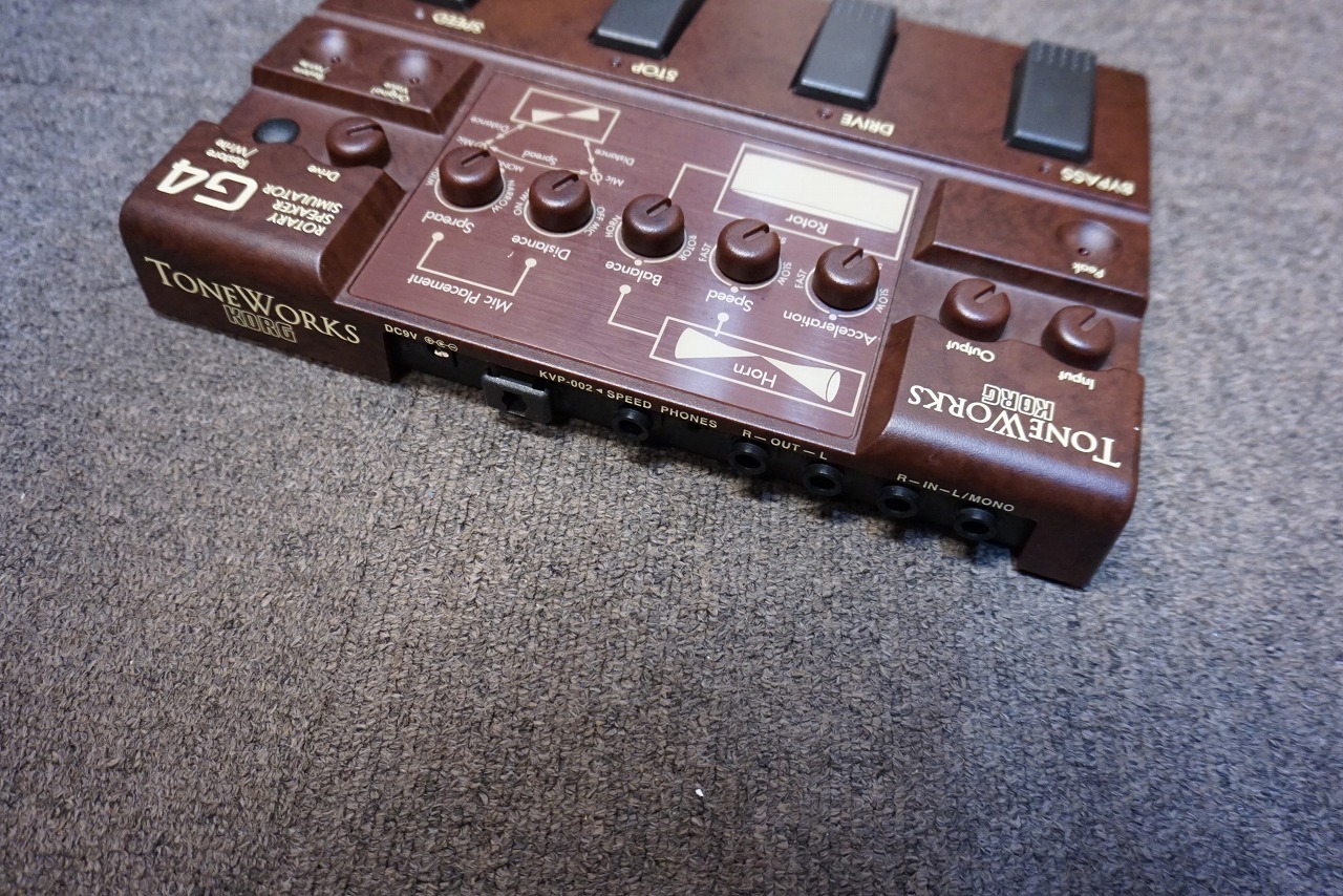 KORG 【USED】TONEWORKS G4【ロータリースピーカーシミュレータ】（中古）【楽器検索デジマート】