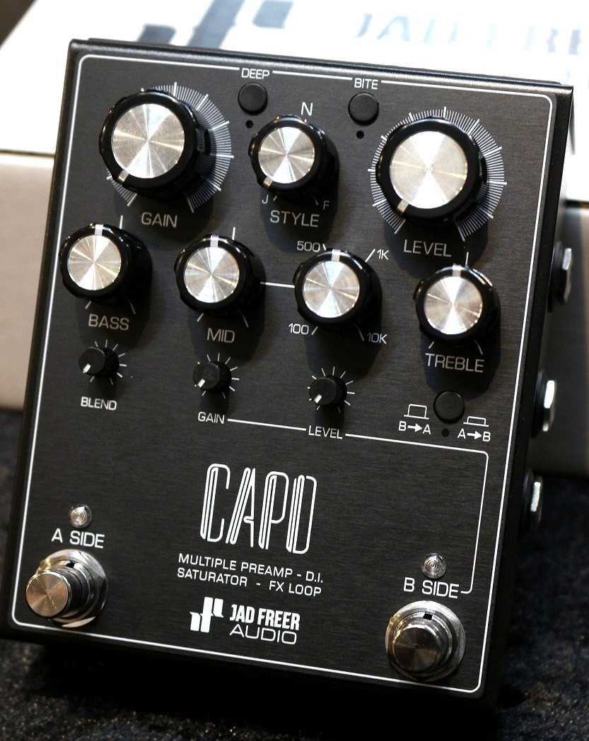 Jad Freer Audio CAPO Bass Preamp【ベース用マルチプリアンプ/DI