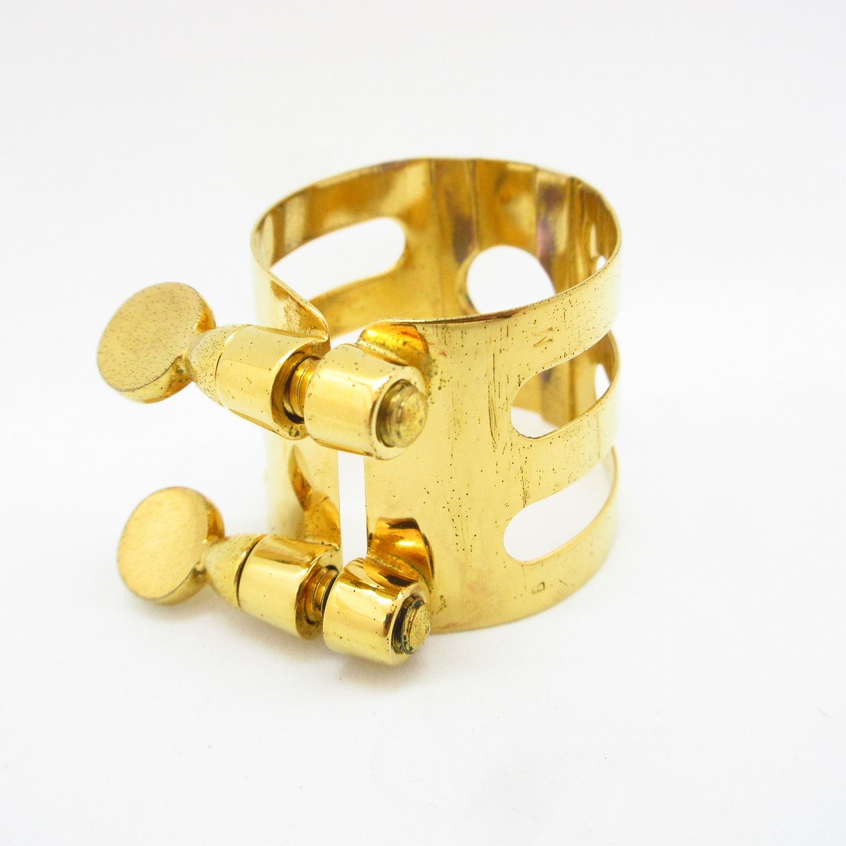 WOODSTONE アルトサックス用リガチャー M GP メイヤーラバーサイズ