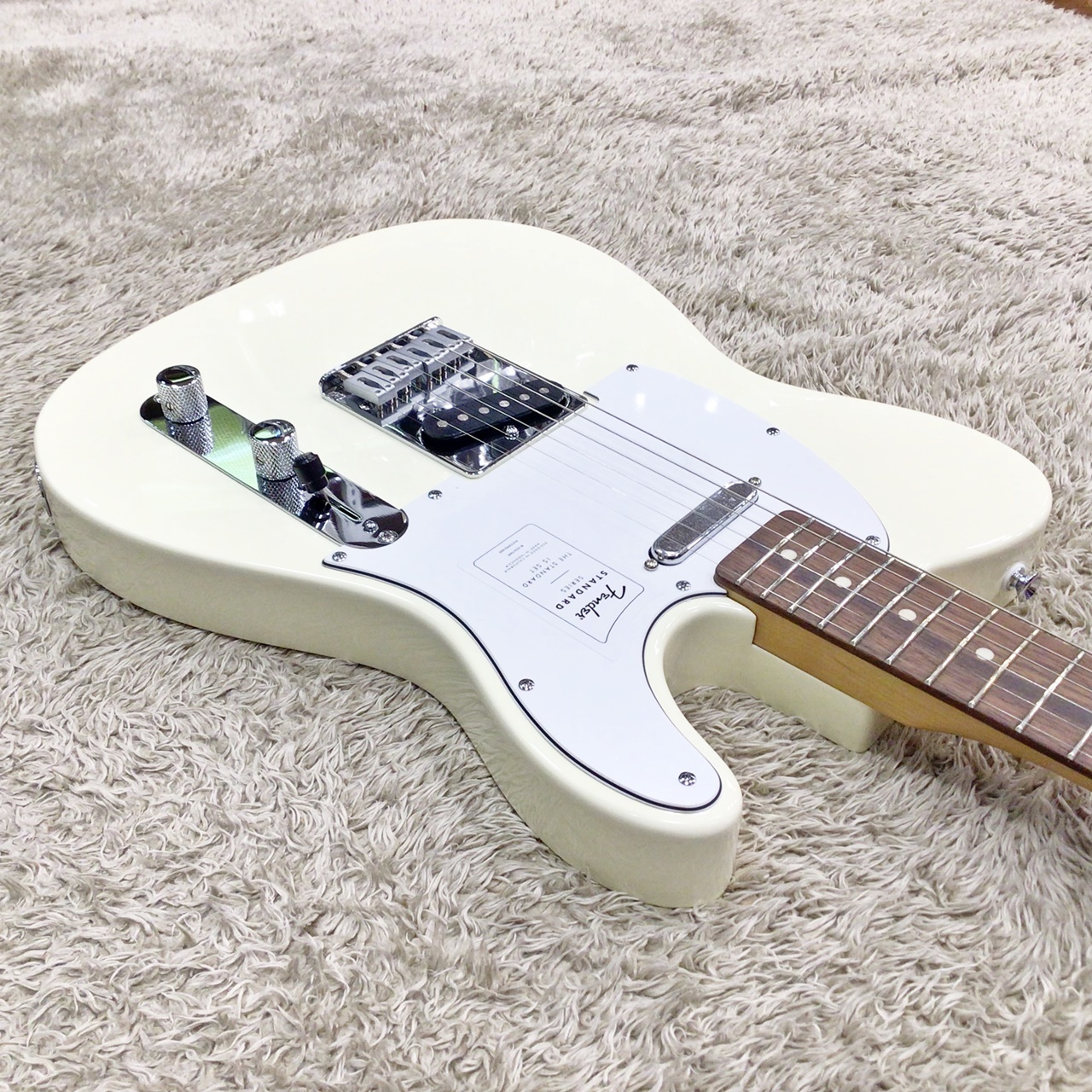 Fender Standard Telecaster Olympic White / Laurel【2025年NEW