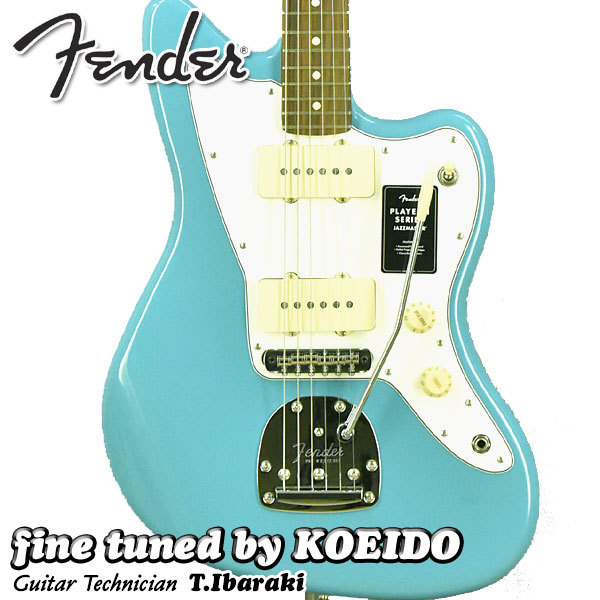 Fender Fender MEXICO Player II Jazzmaster RW Aquatone Blue(Fine