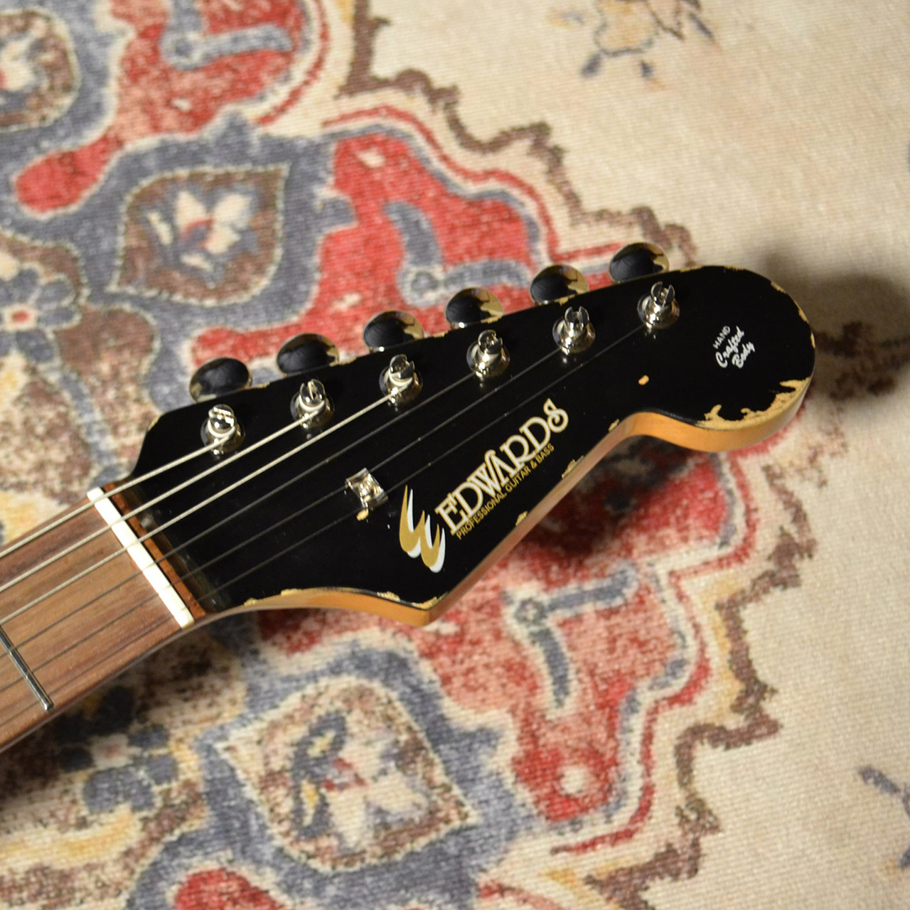 EDWARDS 【改定前価格】E-SE-D2 Distressed Black LUNASEA SUGIZOさん